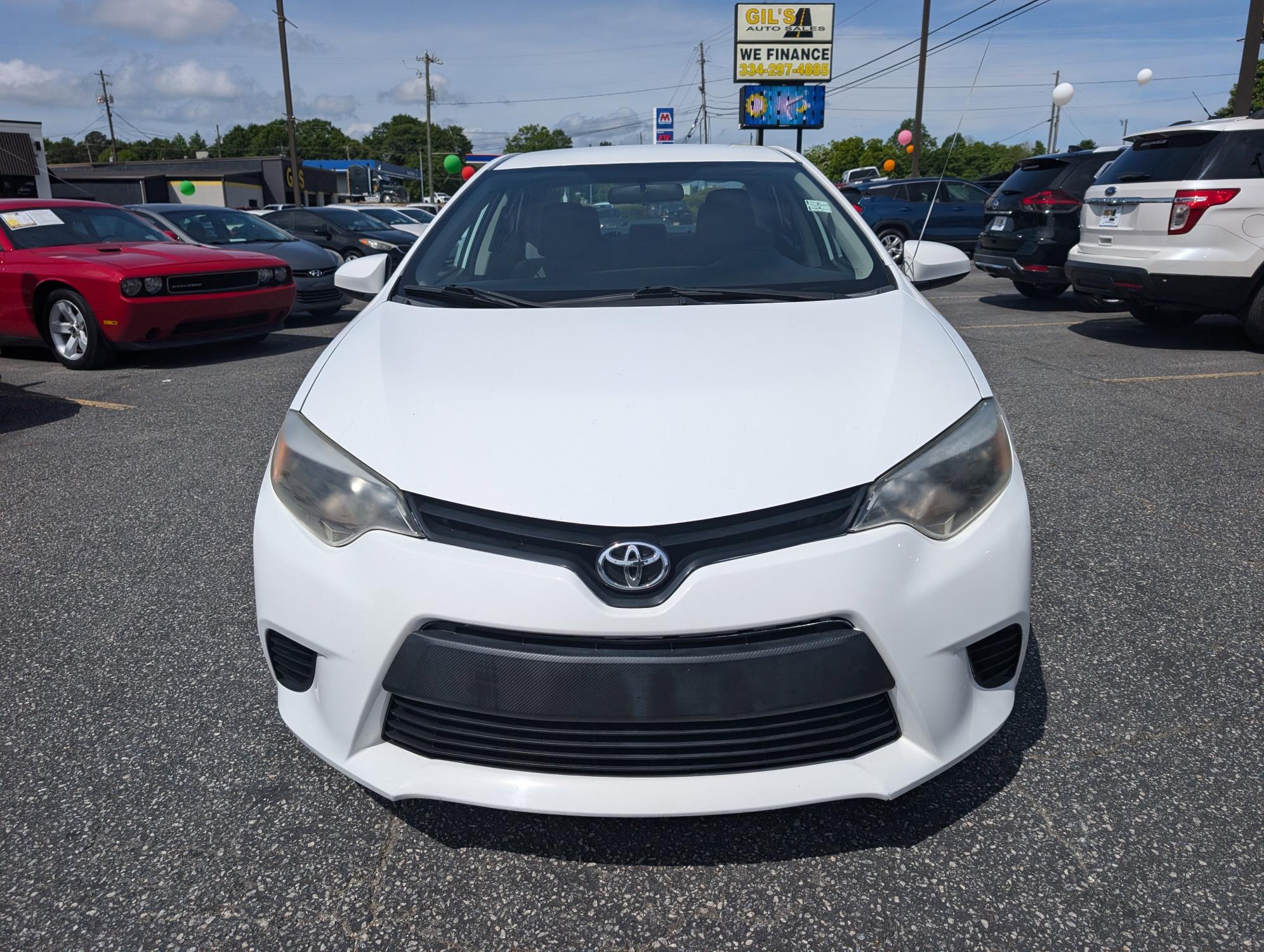 2014 Toyota Corolla LE (2T1BURHE6EC) with an Regular Unleaded I-4 1.8 L/110 engine, 1-Speed CVT w/OD transmission, located at 3959 U.S. 80 W, Phenix City, AL, 36870, (334) 297-4885, 32.469296, -85.135185 - 2014 Toyota Corolla LE - Photo#1