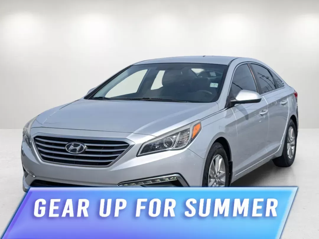 2015 /Gray Hyundai Sonata 2.4L SE (5NPE24AF4FH) with an Regular Unleaded I-4 2.4 L/144 engine, 6-Speed Automatic w/OD transmission, located at 804 22nd Ave, Phenix City, AL, 36870, (334) 297-1860, 32.484749, -85.024475 - 2015 Hyundai Sonata 2.4L SE - Photo#0