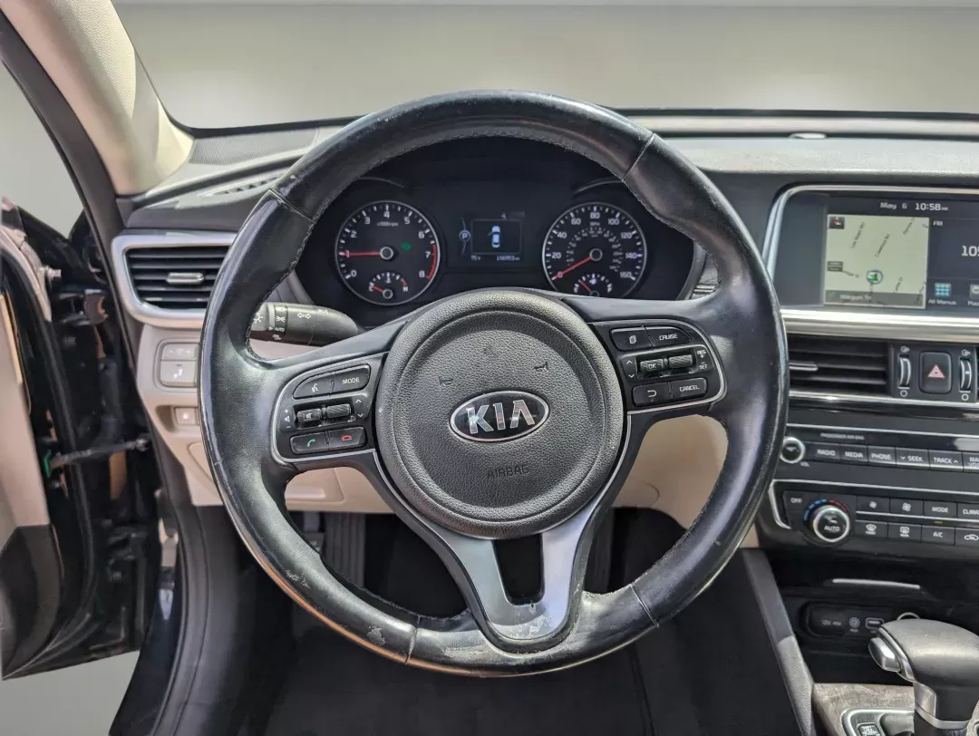 2016 /Beige Kia Optima EX (5XXGU4L33GG) with an Regular Unleaded I-4 2.4 L/144 engine, 6-Speed Automatic w/OD transmission, located at 804 22nd Ave, Phenix City, AL, 36870, (334) 297-1860, 32.484749, -85.024475 - 2016 Kia Optima EX - Photo#15