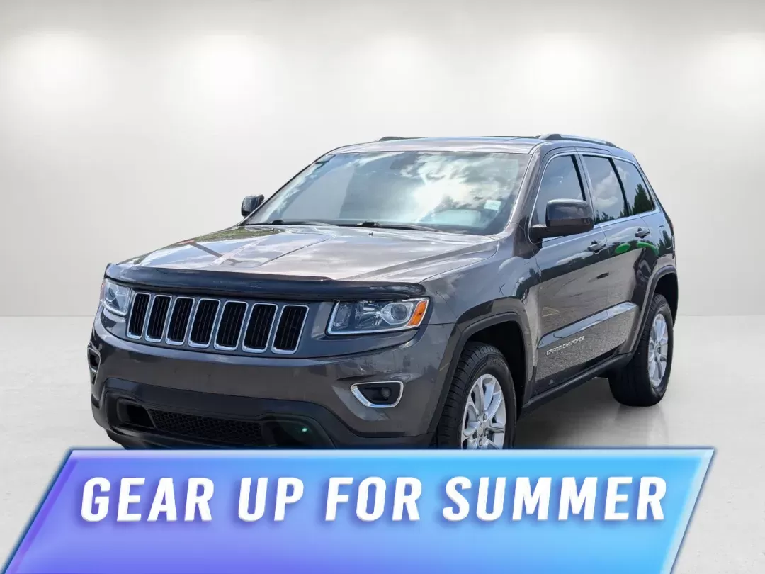 2014 /Black Jeep Grand Cherokee Laredo (1C4RJEAG1EC) with an Regular Unleaded V-6 3.6 L/220 engine, 8-Speed Automatic w/OD transmission, located at 3959 U.S. 80 W, Phenix City, AL, 36870, (334) 297-4885, 32.469296, -85.135185 - 2014 Jeep Grand Cherokee Laredo - Photo#0