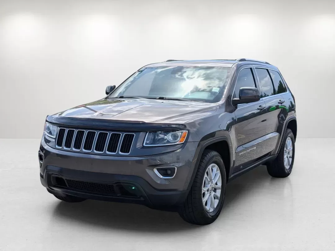 2014 /Black Jeep Grand Cherokee Laredo (1C4RJEAG1EC) with an Regular Unleaded V-6 3.6 L/220 engine, 8-Speed Automatic w/OD transmission, located at 3959 U.S. 80 W, Phenix City, AL, 36870, (334) 297-4885, 32.469296, -85.135185 - 2014 Jeep Grand Cherokee Laredo - Photo#1
