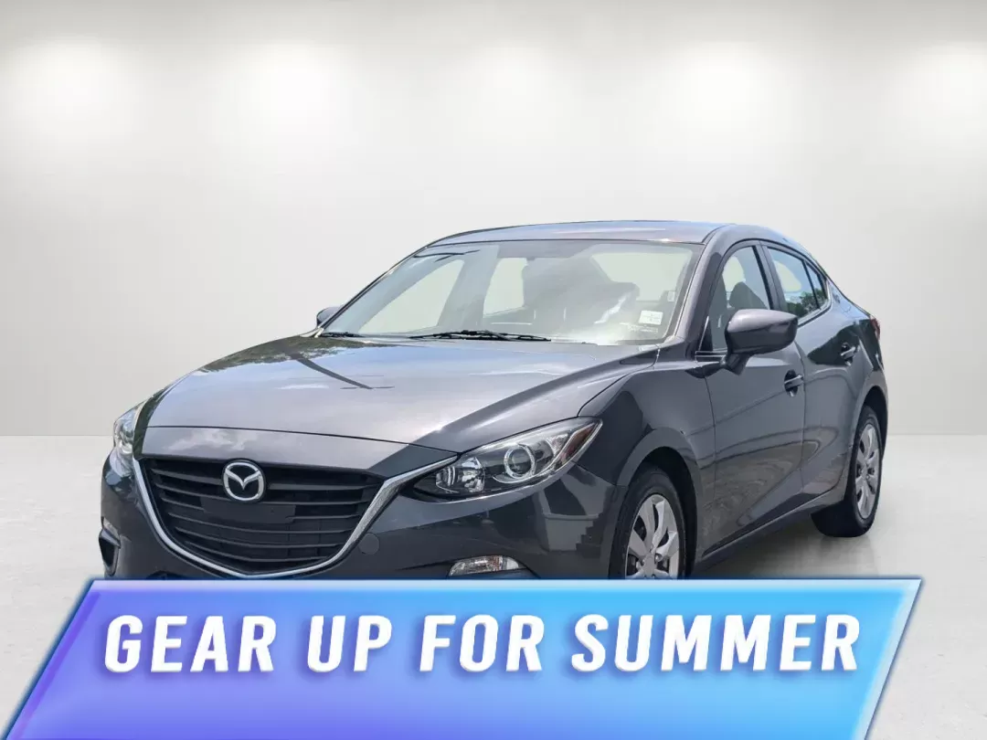 2015 /Black Mazda Mazda3 i Sport (3MZBM1U75FM) with an Regular Unleaded I-4 2.0 L/122 engine, 6-Speed Automatic w/OD transmission, located at 804 22nd Ave, Phenix City, AL, 36870, (334) 297-1860, 32.484749, -85.024475 - 2015 Mazda Mazda3 i Sport - Photo#0