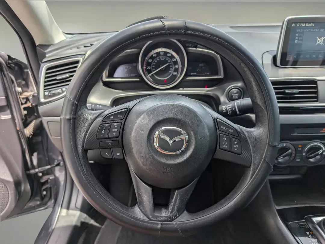 2015 /Black Mazda Mazda3 i Sport (3MZBM1U75FM) with an Regular Unleaded I-4 2.0 L/122 engine, 6-Speed Automatic w/OD transmission, located at 804 22nd Ave, Phenix City, AL, 36870, (334) 297-1860, 32.484749, -85.024475 - 2015 Mazda Mazda3 i Sport - Photo#15