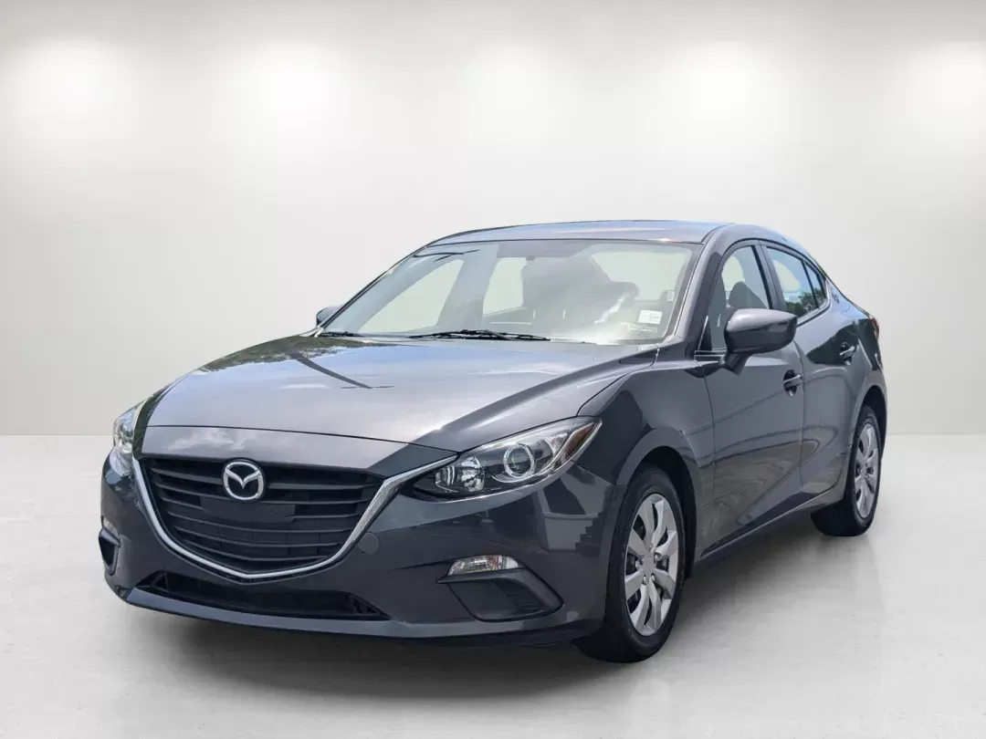 2015 /Black Mazda Mazda3 i Sport (3MZBM1U75FM) with an Regular Unleaded I-4 2.0 L/122 engine, 6-Speed Automatic w/OD transmission, located at 804 22nd Ave, Phenix City, AL, 36870, (334) 297-1860, 32.484749, -85.024475 - 2015 Mazda Mazda3 i Sport - Photo#0
