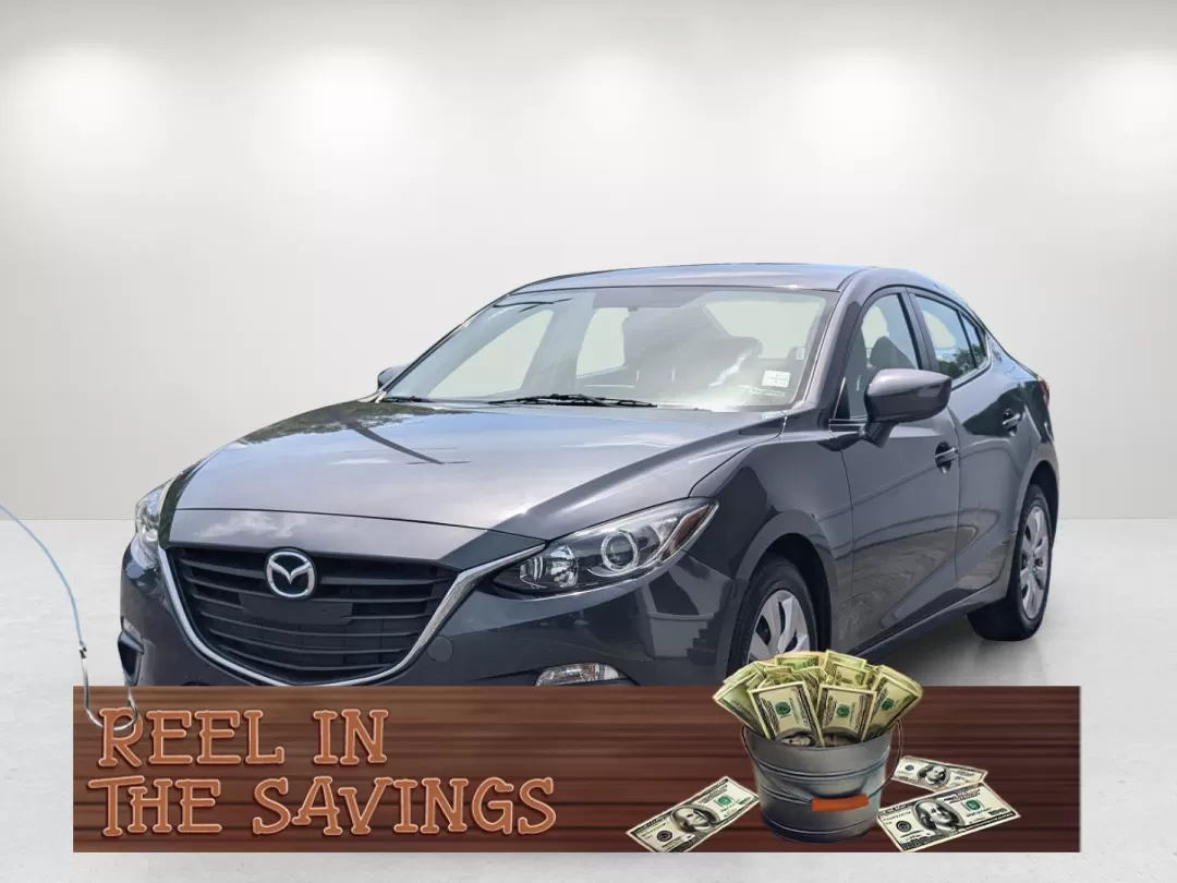2015 /Black Mazda Mazda3 i Sport (3MZBM1U75FM) with an Other engine, located at 7000 Northlake Connector, Columbus, GA, 31904, (706) 987-8085, 32.524975, -84.978134 - **Explore Your Next Adventure with the 2015 Mazda3 i Sport! Perfect for Your Daily Commute or Weekend Getaways**<br /> <br /> Are you looking for a reliable and stylish sedan that can seamlessly fit into your busy lifestyle? Look no further than this stunning 2015 Mazda3 i Sport, available now at Gi - Photo#0