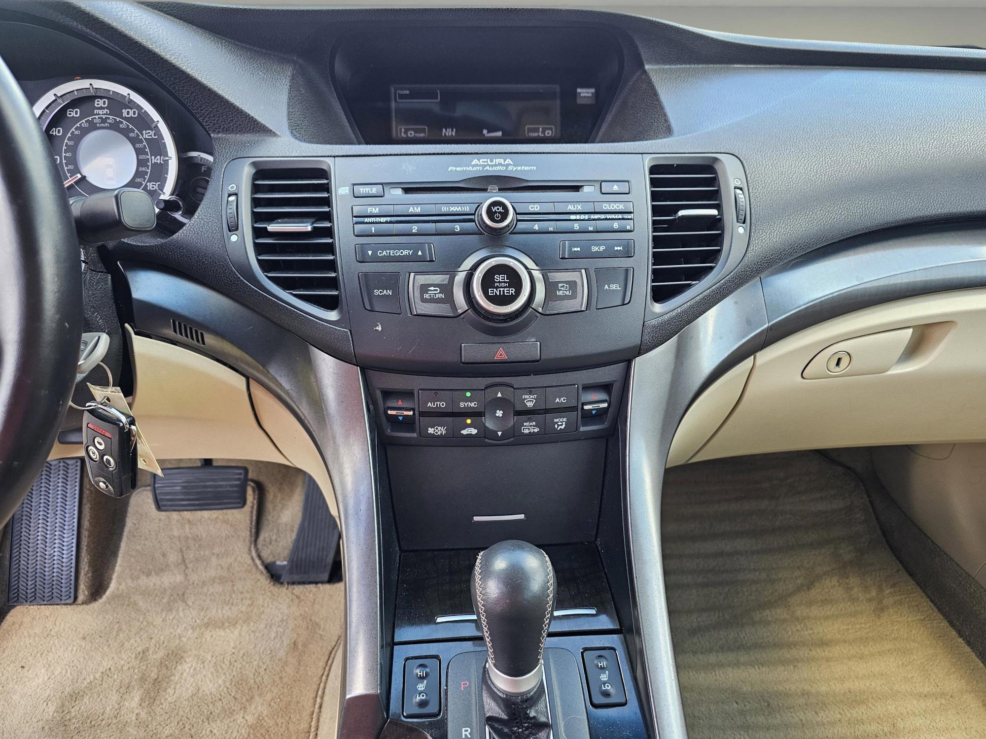 2012 /Taupe Acura TSX (JH4CU2F44CC) with an Gas I4 2.4L/144 engine, 5-Speed Automatic transmission, located at 521 Old Farm Lane Rd, Prattville, AL, 36066, (334) 325-1505, 32.482460, -86.416367 - 2012 Acura TSX - Photo#13