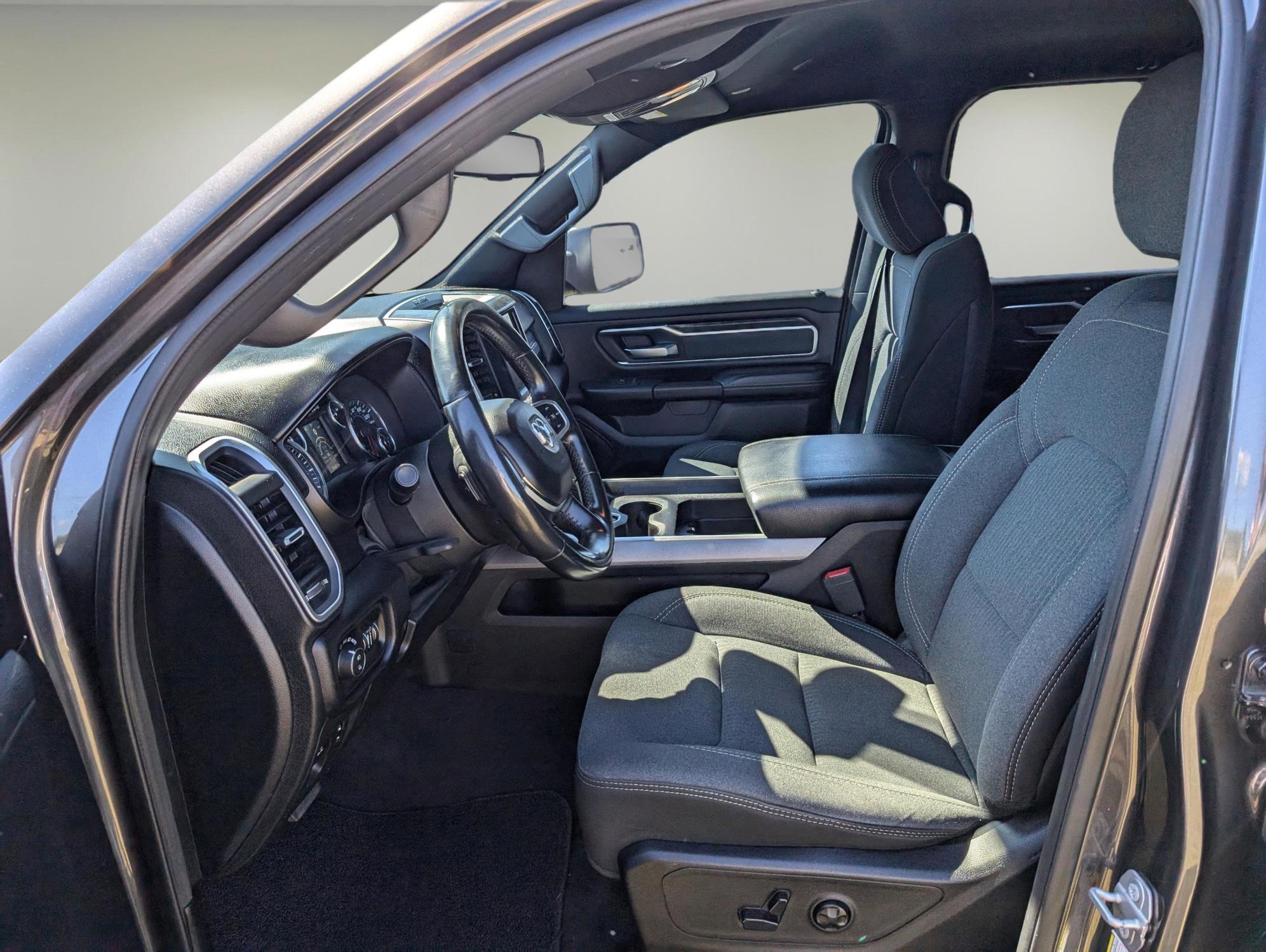 2019 /Black Ram 1500 Big Horn/Lone Star (1C6SRFFT8KN) with an Regular Unleaded V-8 5.7 L/345 engine, 8-Speed Automatic w/OD transmission, located at 3959 U.S. 80 W, Phenix City, AL, 36870, (334) 297-4885, 32.469296, -85.135185 - 2019 Ram 1500 Big Horn/Lone Star - Photo#10