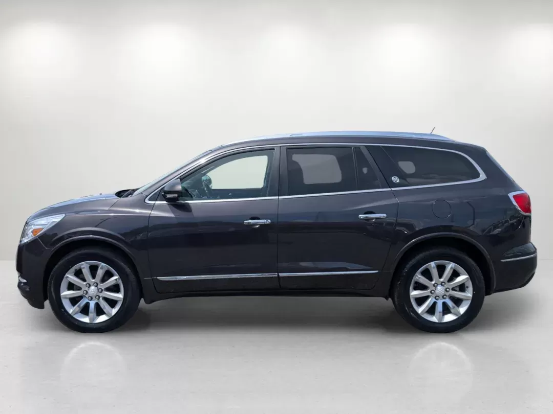2015 /Ebony Buick Enclave Premium (5GAKRCKD9FJ) with an Gas V6 3.6L/217 engine, 6-Speed Automatic transmission, located at 5115 14th Ave., Columbus, GA, 31904, (706) 323-0345, 32.511494, -84.971046 - 2015 Buick Enclave Premium - Photo#1
