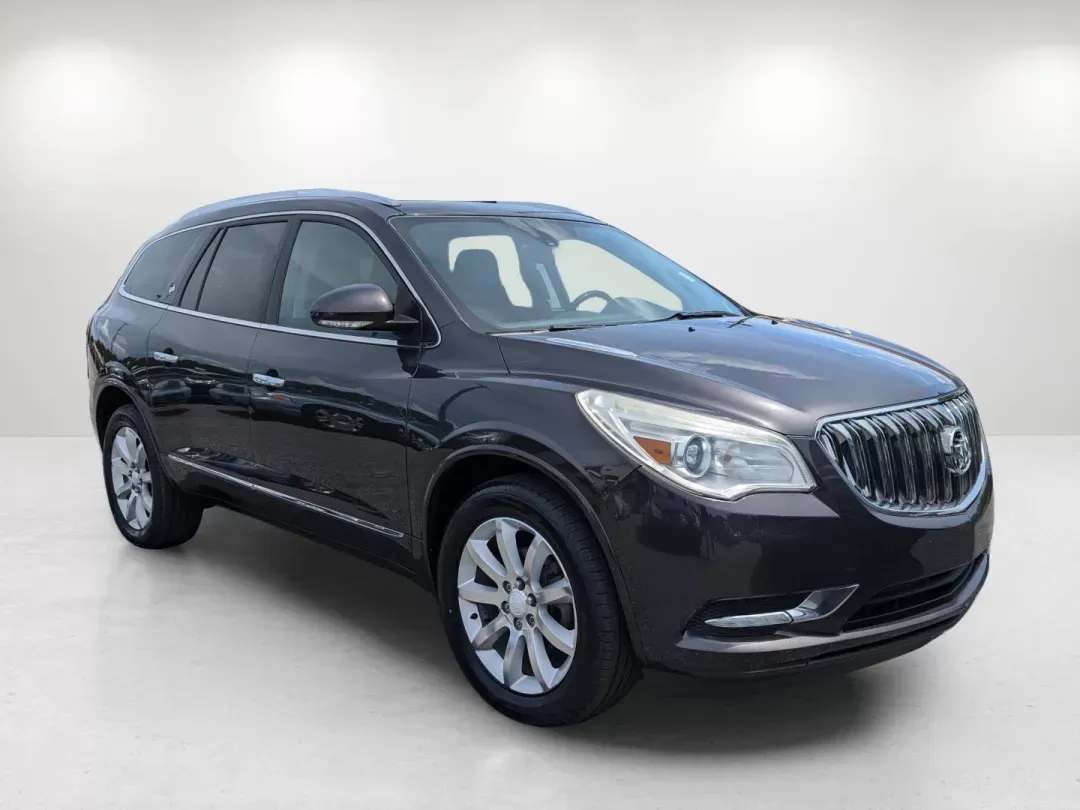2015 /Ebony Buick Enclave Premium (5GAKRCKD9FJ) with an Gas V6 3.6L/217 engine, 6-Speed Automatic transmission, located at 5115 14th Ave., Columbus, GA, 31904, (706) 323-0345, 32.511494, -84.971046 - 2015 Buick Enclave Premium - Photo#5