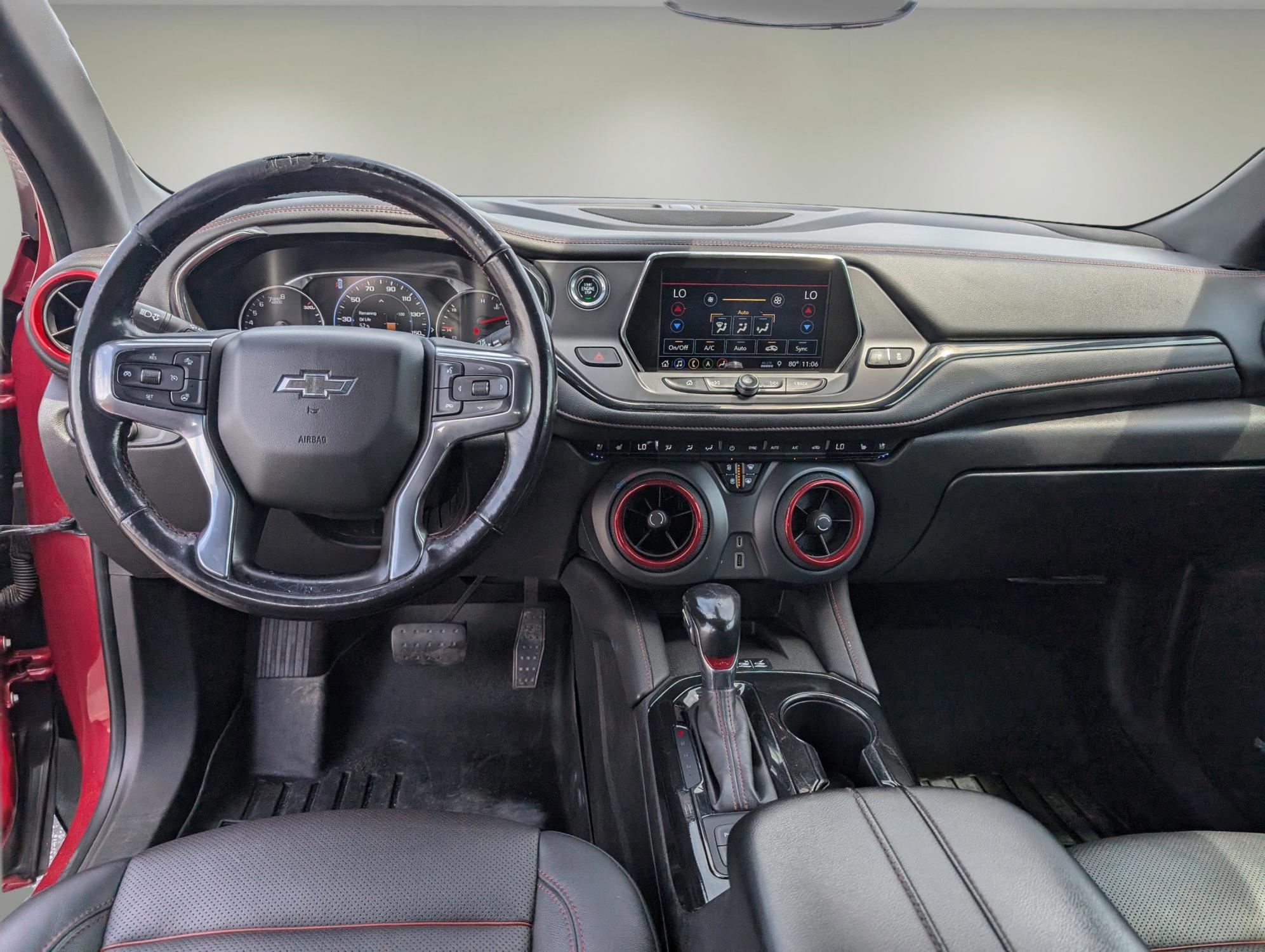 2019 /Jet Black Chevrolet Blazer RS (3GNKBERS0KS) with an Gas V6 3.6L/ engine, 9-Speed Automatic transmission, located at 3959 U.S. 80 W, Phenix City, AL, 36870, (334) 297-4885, 32.469296, -85.135185 - 2019 Chevrolet Blazer RS - Photo#12