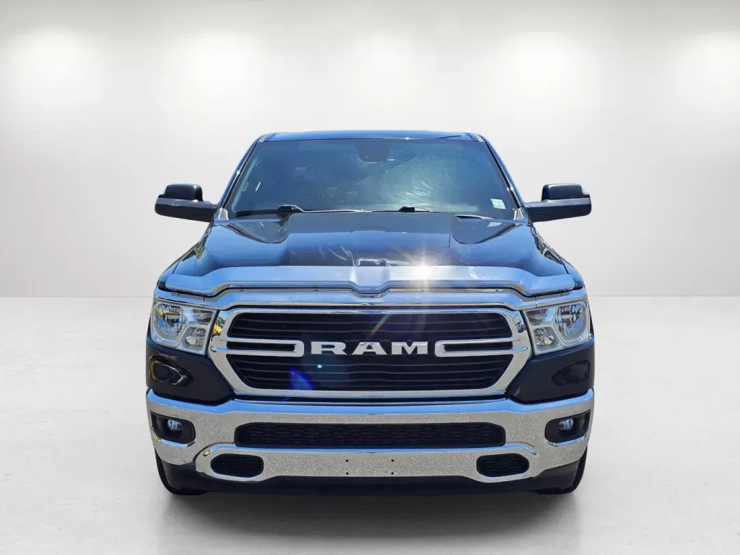 2021 /Black Ram 1500 Big Horn (1C6SRFMT4MN) with an Regular Unleaded V-8 5.7 L/345 engine, 8-Speed Automatic w/OD transmission, located at 521 Old Farm Lane Rd, Prattville, AL, 36066, (334) 325-1505, 32.482460, -86.416367 - 2021 Ram 1500 Big Horn - Photo#2