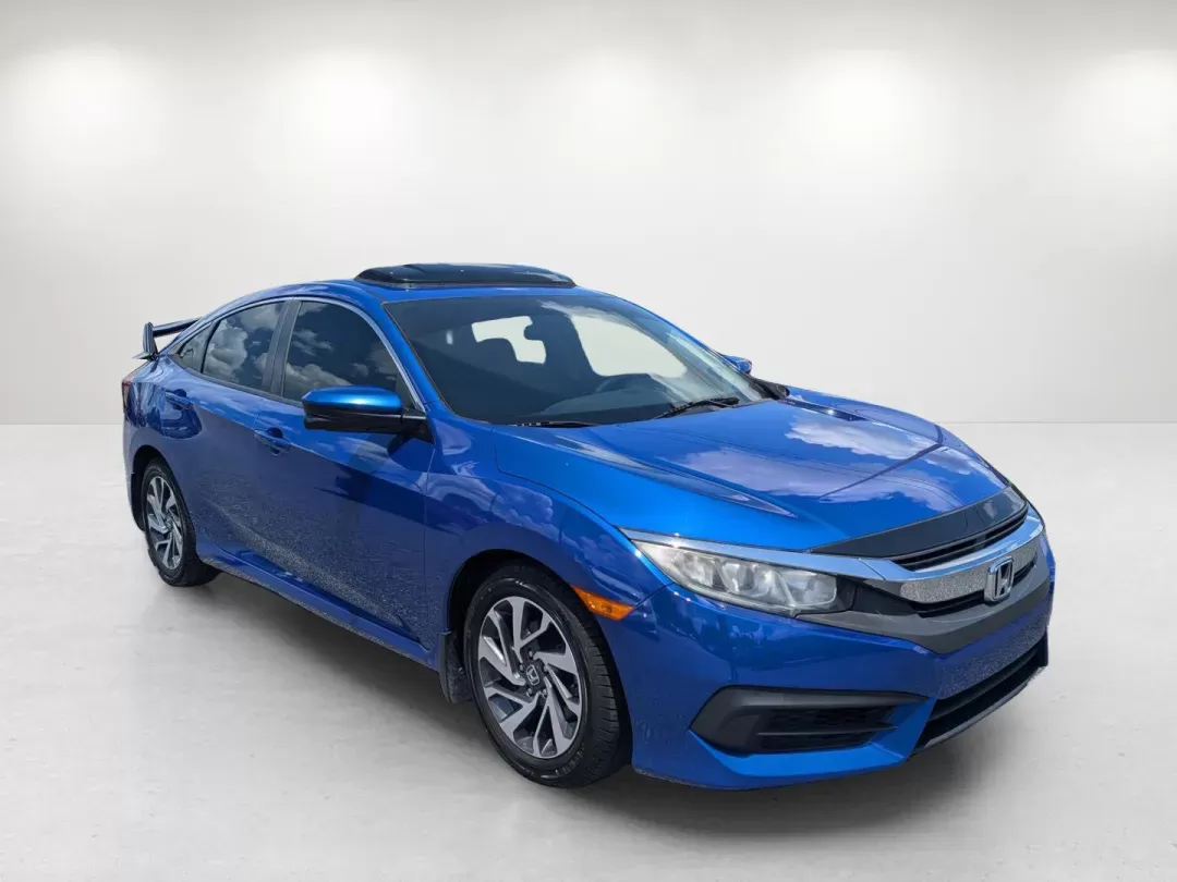 2016 Honda Civic Sedan EX (19XFC2F78GE) with an Regular Unleaded I-4 2.0 L/122 engine, 1-Speed CVT w/OD transmission, located at 1430 Gateway Drive, Opelika, AL, 36801, (334) 239-0944, 32.637871, -85.409790 - 2016 Honda Civic Sedan EX - Photo#2