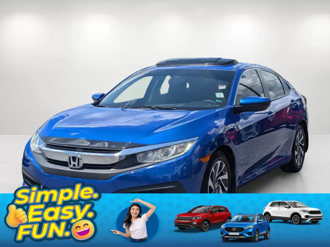 2016 Honda Civic Sedan EX (19XFC2F78GE) with an Regular Unleaded I-4 2.0 L/122 engine, 1-Speed CVT w/OD transmission, located at 1430 Gateway Drive, Opelika, AL, 36801, (334) 239-0944, 32.637871, -85.409790 - 2016 Honda Civic Sedan EX - Photo#0