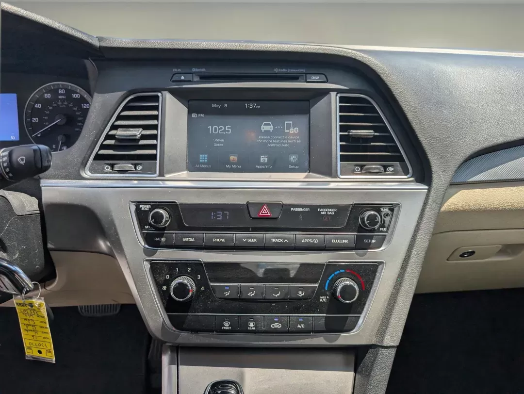 2016 /Beige Hyundai Sonata 2.4L SE (5NPE24AF2GH) with an Regular Unleaded I-4 2.4 L/144 engine, 6-Speed Automatic w/OD transmission, located at 3959 U.S. 80 W, Phenix City, AL, 36870, (334) 297-4885, 32.469296, -85.135185 - 2016 Hyundai Sonata 2.4L SE - Photo#14