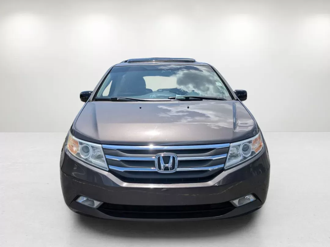2012 Honda Odyssey Touring (5FNRL5H92CB) with an Gas V6 3.5L/212 engine, 6-Speed Automatic transmission, located at 3959 U.S. 80 W, Phenix City, AL, 36870, (334) 297-4885, 32.469296, -85.135185 - 2012 Honda Odyssey Touring - Photo#1