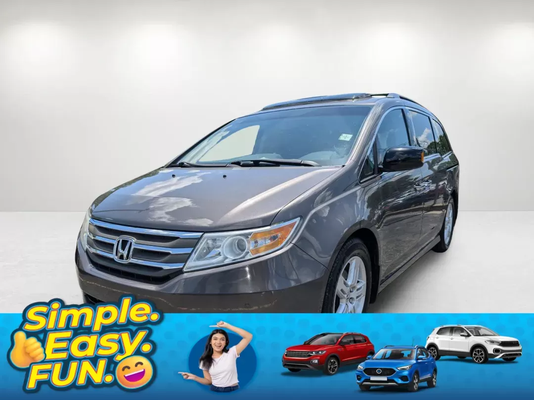 2012 Honda Odyssey Touring (5FNRL5H92CB) with an Gas V6 3.5L/212 engine, 6-Speed Automatic transmission, located at 3959 U.S. 80 W, Phenix City, AL, 36870, (334) 297-4885, 32.469296, -85.135185 - 2012 Honda Odyssey Touring - Photo#0