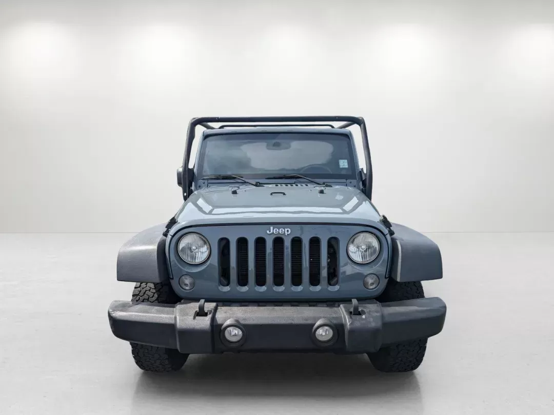 2014 /Black Jeep Wrangler Sport (1C4AJWAG3EL) with an Regular Unleaded V-6 3.6 L/220 engine, 5-Speed Automatic w/OD transmission, located at 5115 14th Ave., Columbus, GA, 31904, (706) 323-0345, 32.511494, -84.971046 - 2014 Jeep Wrangler Sport - Photo#1