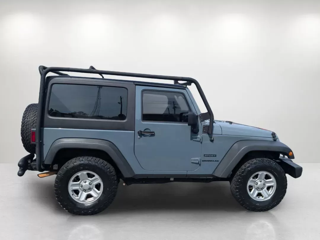 2014 /Black Jeep Wrangler Sport (1C4AJWAG3EL) with an Regular Unleaded V-6 3.6 L/220 engine, 5-Speed Automatic w/OD transmission, located at 5115 14th Ave., Columbus, GA, 31904, (706) 323-0345, 32.511494, -84.971046 - 2014 Jeep Wrangler Sport - Photo#3