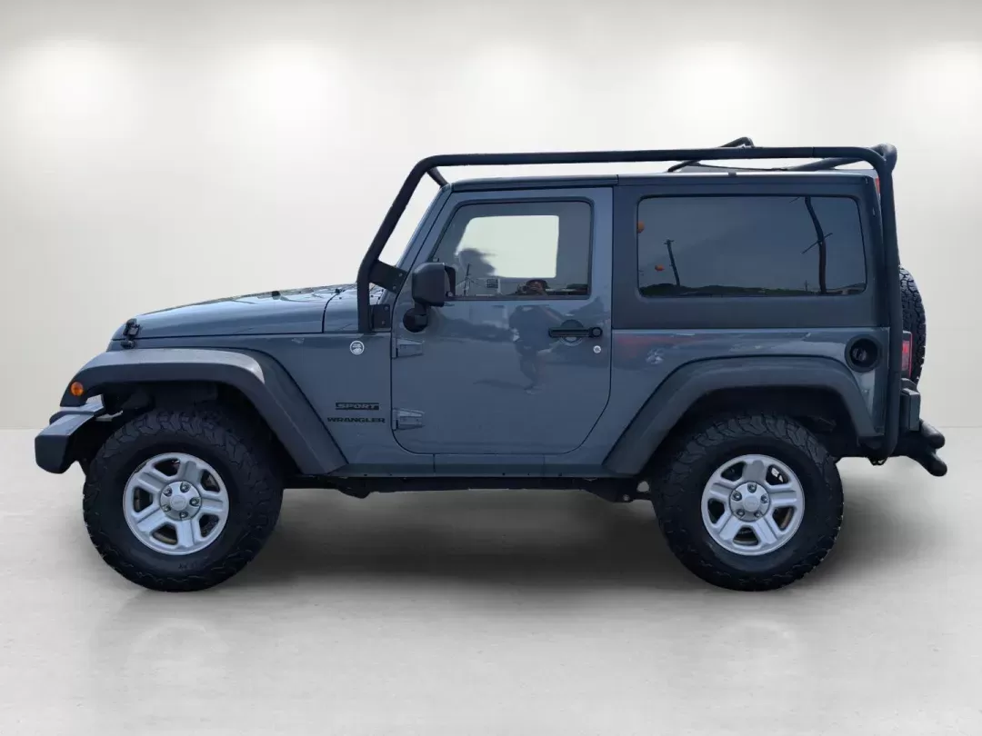 2014 /Black Jeep Wrangler Sport (1C4AJWAG3EL) with an Regular Unleaded V-6 3.6 L/220 engine, 5-Speed Automatic w/OD transmission, located at 5115 14th Ave., Columbus, GA, 31904, (706) 323-0345, 32.511494, -84.971046 - 2014 Jeep Wrangler Sport - Photo#7