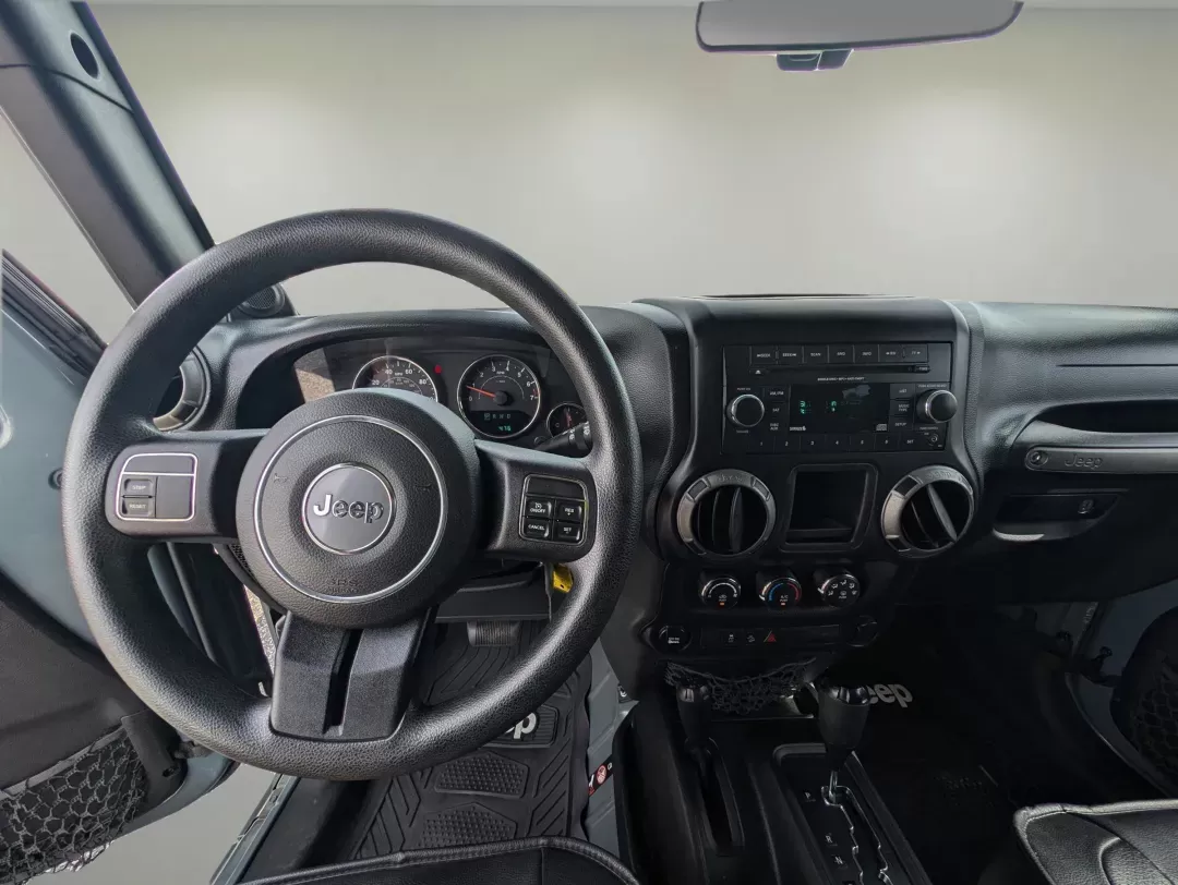 2014 /Black Jeep Wrangler Sport (1C4AJWAG3EL) with an Regular Unleaded V-6 3.6 L/220 engine, 5-Speed Automatic w/OD transmission, located at 5115 14th Ave., Columbus, GA, 31904, (706) 323-0345, 32.511494, -84.971046 - 2014 Jeep Wrangler Sport - Photo#12