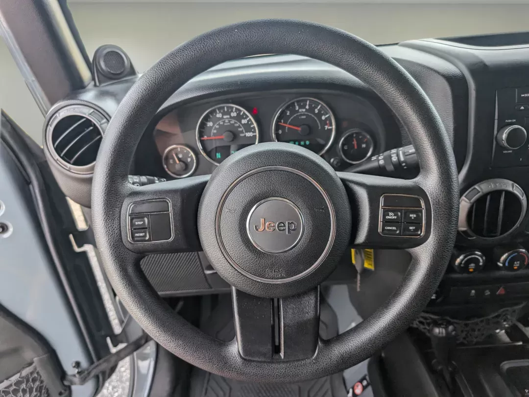 2014 /Black Jeep Wrangler Sport (1C4AJWAG3EL) with an Regular Unleaded V-6 3.6 L/220 engine, 5-Speed Automatic w/OD transmission, located at 5115 14th Ave., Columbus, GA, 31904, (706) 323-0345, 32.511494, -84.971046 - 2014 Jeep Wrangler Sport - Photo#15