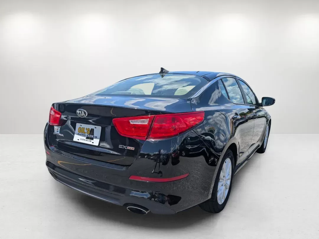 2014 /Beige Kia Optima EX (5XXGN4A73EG) with an Regular Unleaded I-4 2.4 L/144 engine, 6-Speed Automatic w/OD transmission, located at 804 22nd Ave, Phenix City, AL, 36870, (334) 297-1860, 32.484749, -85.024475 - 2014 Kia Optima EX - Photo#4