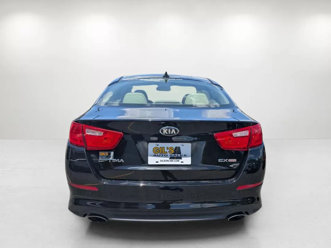 2014 /Beige Kia Optima EX (5XXGN4A73EG) with an Regular Unleaded I-4 2.4 L/144 engine, 6-Speed Automatic w/OD transmission, located at 804 22nd Ave, Phenix City, AL, 36870, (334) 297-1860, 32.484749, -85.024475 - 2014 Kia Optima EX - Photo#5