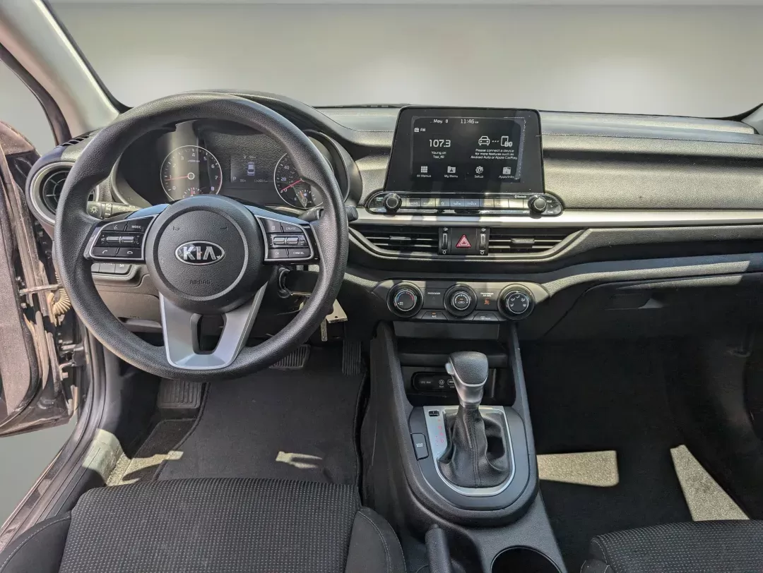2020 /Black Kia Forte LXS (3KPF24AD6LE) with an Regular Unleaded I-4 2.0 L/122 engine, 1-Speed CVT w/OD transmission, located at 3959 U.S. 80 W, Phenix City, AL, 36870, (334) 297-4885, 32.469296, -85.135185 - 2020 Kia Forte LXS - Photo#11