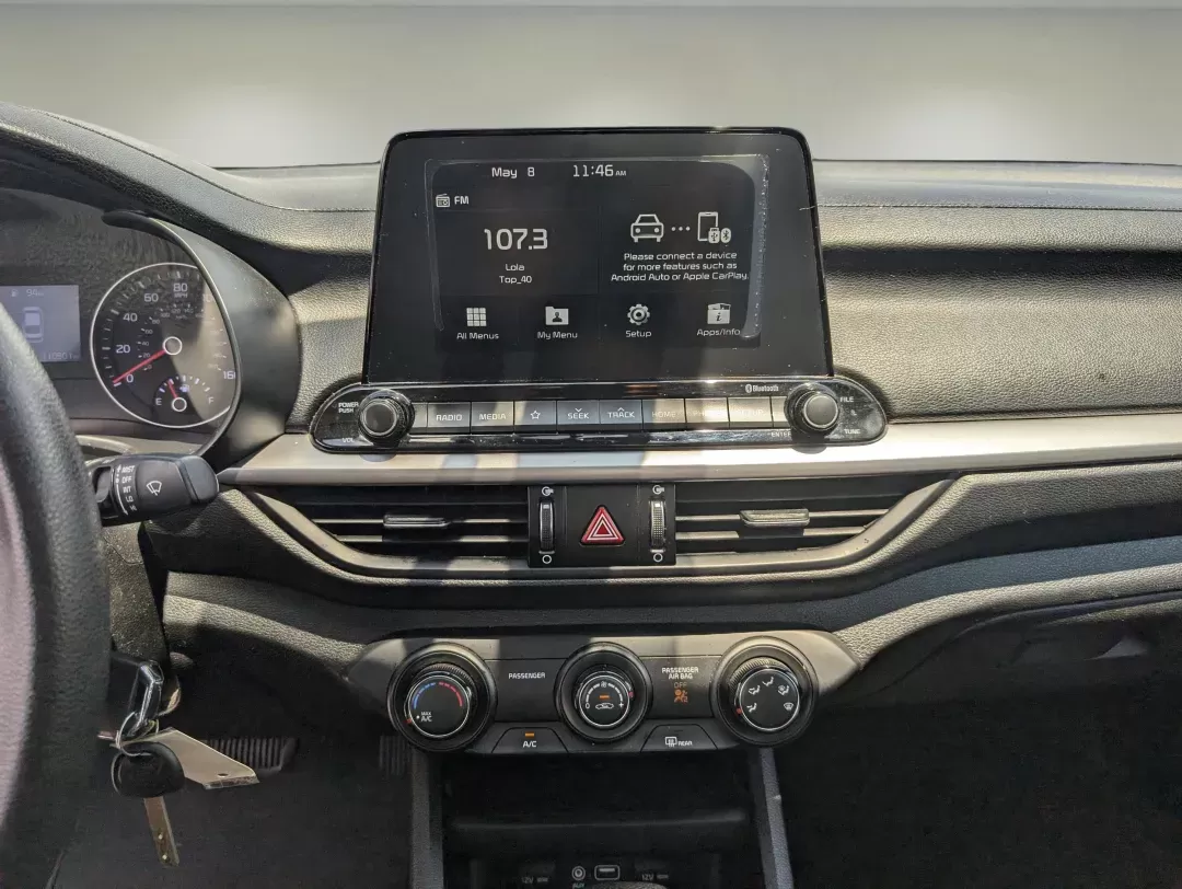 2020 /Black Kia Forte LXS (3KPF24AD6LE) with an Regular Unleaded I-4 2.0 L/122 engine, 1-Speed CVT w/OD transmission, located at 7000 Northlake Connector, Columbus, GA, 31904, (706) 987-8085, 32.524975, -84.978134 - 2020 Kia Forte LXS - Photo#14