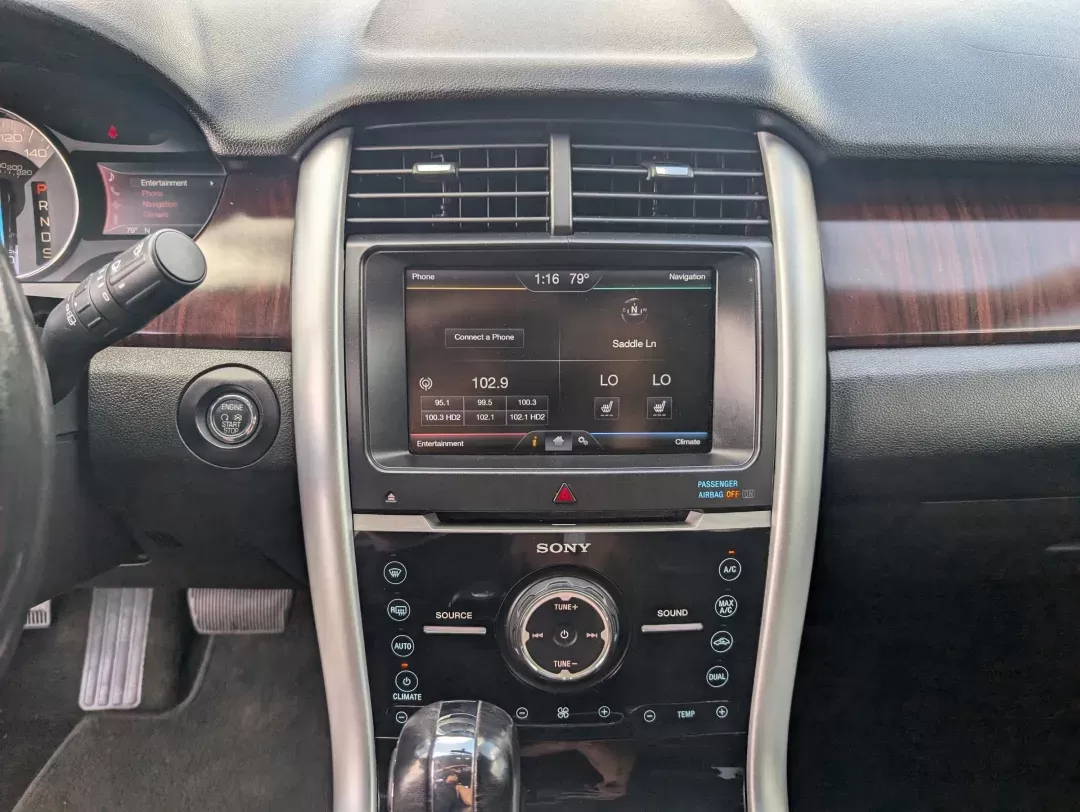 2013 Ford Edge Limited (2FMDK3KC9DB) with an Gas V6 3.5L/213 engine, 6-Speed Automatic w/manual shift transmission, located at 3959 U.S. 80 W, Phenix City, AL, 36870, (334) 297-4885, 32.469296, -85.135185 - 2013 Ford Edge Limited - Photo#13