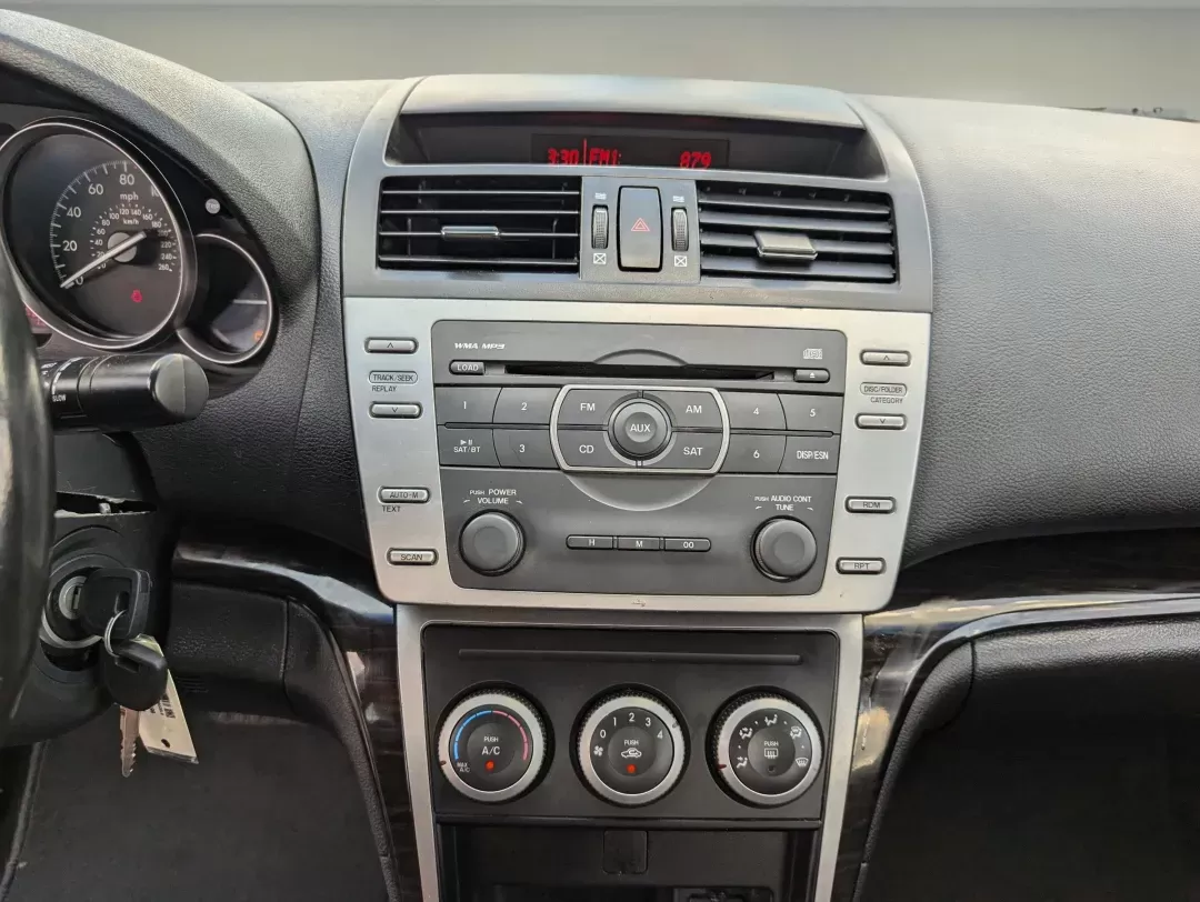 2012 /Black Mazda Mazda6 i Touring (1YVHZ8DH0C5) with an Other engine, located at 3959 U.S. 80 W, Phenix City, AL, 36870, (334) 297-4885, 32.469296, -85.135185 - 2012 Mazda Mazda6 i Touring - Photo#13