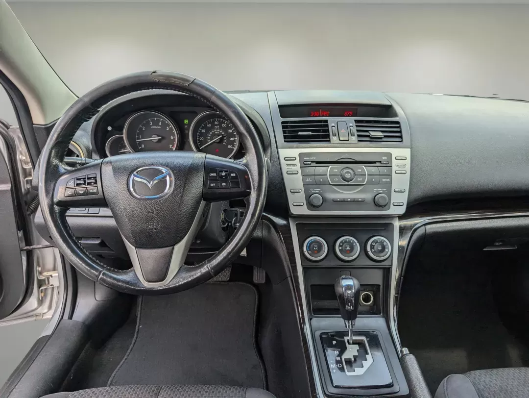 2012 /Black Mazda Mazda6 i Touring (1YVHZ8DH0C5) with an Gas I4 2.5L/152 engine, 5-Speed Automatic w/OD transmission, located at 804 22nd Ave, Phenix City, AL, 36870, (334) 297-1860, 32.484749, -85.024475 - 2012 Mazda Mazda6 i Touring - Photo#11
