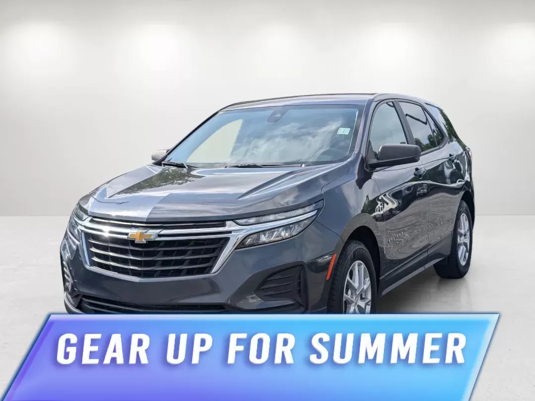 2022 /Medium Ash Gray Chevrolet Equinox LS (3GNAXHEV3NS) with an Turbocharged Gas I4 1.5L/92 engine, 6-Speed Automatic transmission, located at 3959 U.S. 80 W, Phenix City, AL, 36870, (334) 297-4885, 32.469296, -85.135185 - 2022 Chevrolet Equinox LS - Photo#0