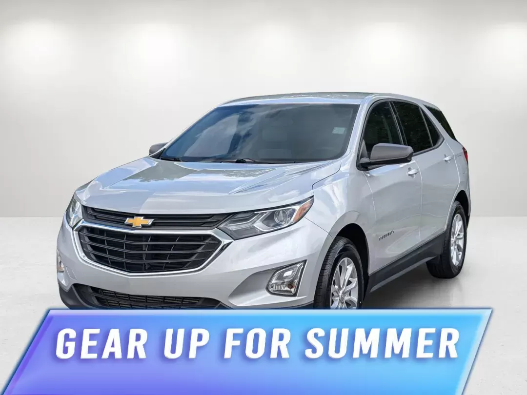 2019 /Medium Ash Gray Chevrolet Equinox LS (2GNAXHEV2K6) with an Turbocharged Gas I4 1.5L/92 engine, 6-Speed Automatic transmission, located at 804 22nd Ave, Phenix City, AL, 36870, (334) 297-1860, 32.484749, -85.024475 - 2019 Chevrolet Equinox LS - Photo#0