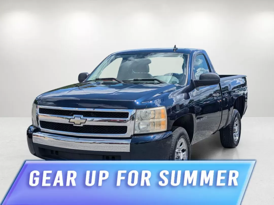 2007 /Dark Titanium Chevrolet Silverado 1500 Work Truck (1GCEC14X67Z) with an Gas V6 4.3L/262 engine, 4-Speed Automatic w/OD transmission, located at 3959 U.S. 80 W, Phenix City, AL, 36870, (334) 297-4885, 32.469296, -85.135185 - 2007 Chevrolet Silverado 1500 Work Truck - Photo#0