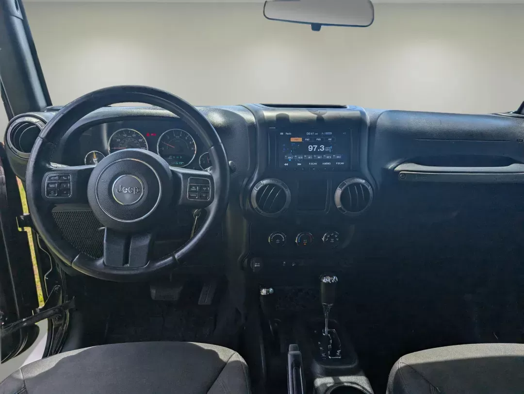 2015 /Black Jeep Wrangler Unlimited Sport (1C4BJWDG2FL) with an Regular Unleaded V-6 3.6 L/220 engine, 5-Speed Automatic w/OD transmission, located at 3959 U.S. 80 W, Phenix City, AL, 36870, (334) 297-4885, 32.469296, -85.135185 - 2015 Jeep Wrangler Unlimited Sport - Photo#12