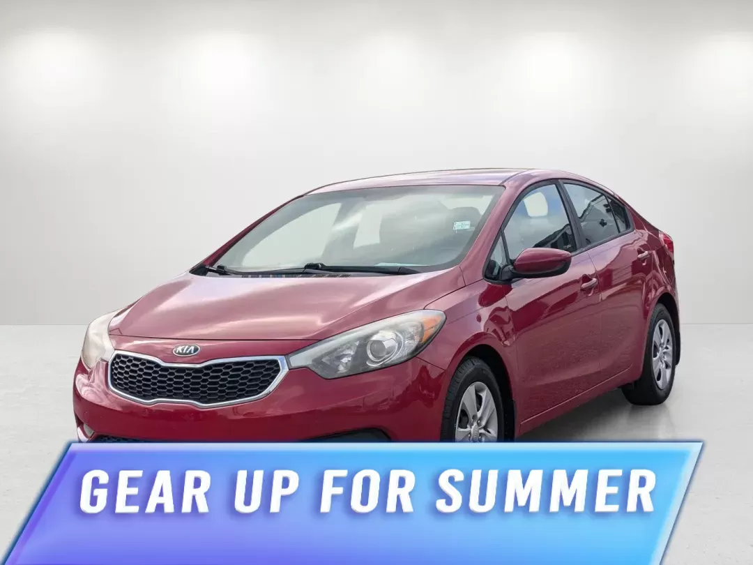 2016 /Black Kia Forte LX (KNAFK4A61G5) with an Regular Unleaded I-4 1.8 L/110 engine, 6-Speed Manual w/OD transmission, located at 1430 Gateway Drive, Opelika, AL, 36801, (334) 239-0944, 32.637871, -85.409790 - 2016 Kia Forte LX - Photo#0