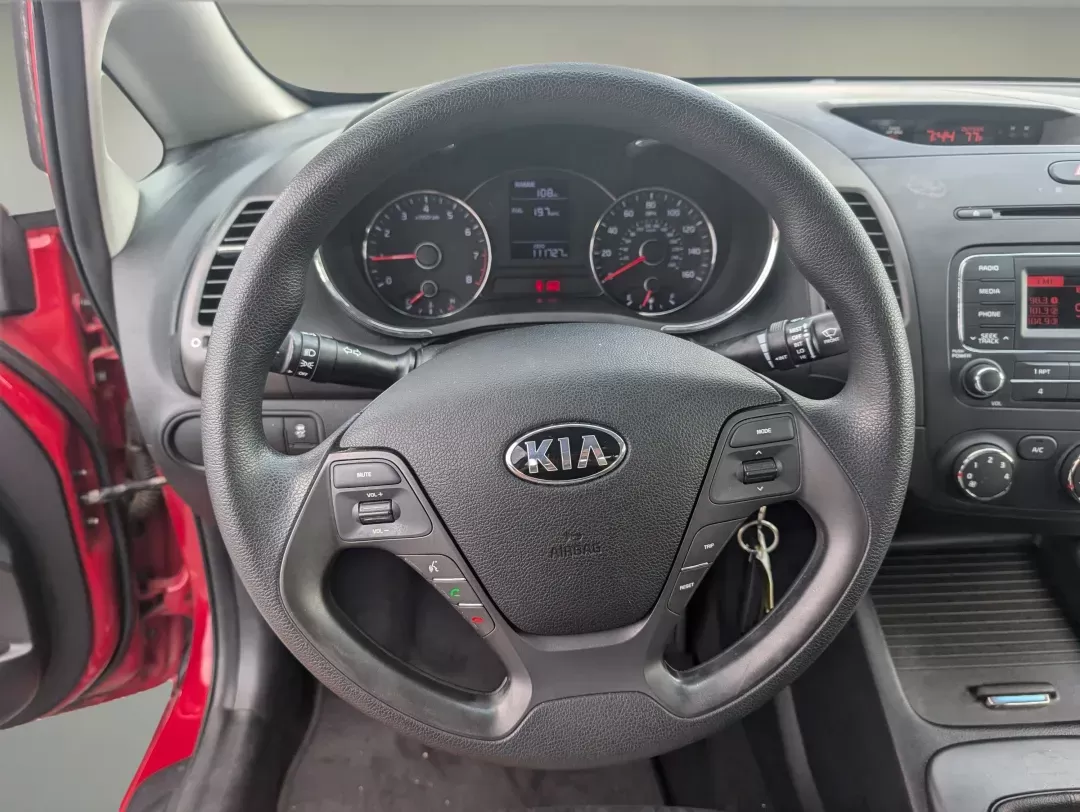 2016 /Black Kia Forte LX (KNAFK4A61G5) with an Regular Unleaded I-4 1.8 L/110 engine, 6-Speed Manual w/OD transmission, located at 1430 Gateway Drive, Opelika, AL, 36801, (334) 239-0944, 32.637871, -85.409790 - 2016 Kia Forte LX - Photo#14