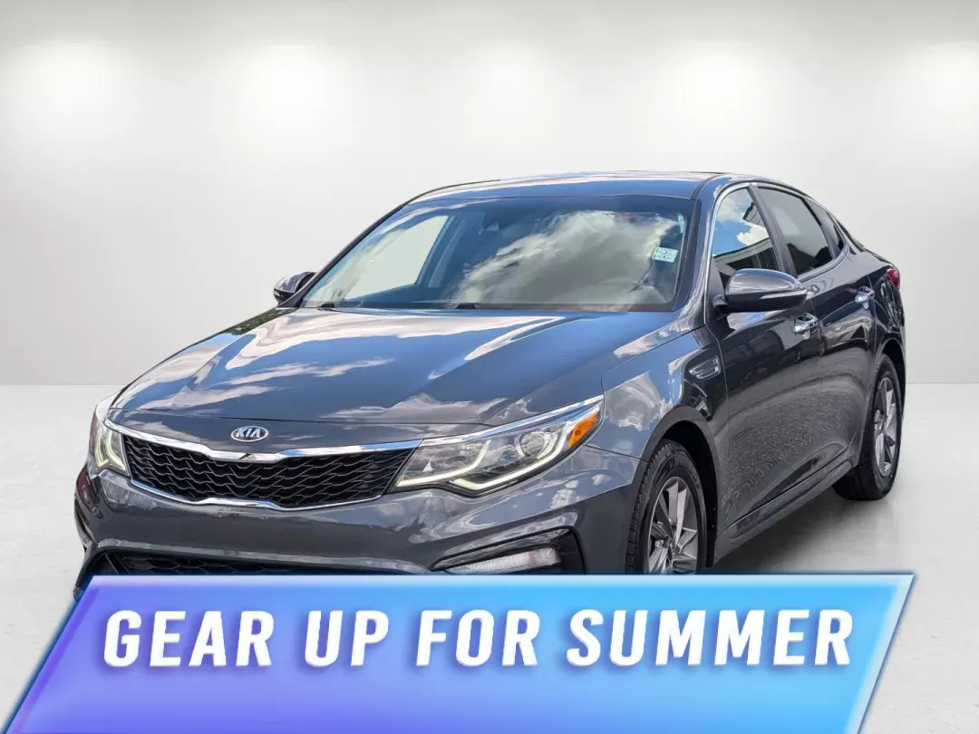 2020 /Black Kia Optima LX (5XXGT4L37LG) with an Regular Unleaded I-4 2.4 L/144 engine, 6-Speed Automatic w/OD transmission, located at 804 22nd Ave, Phenix City, AL, 36870, (334) 297-1860, 32.484749, -85.024475 - 2020 Kia Optima LX - Photo#0