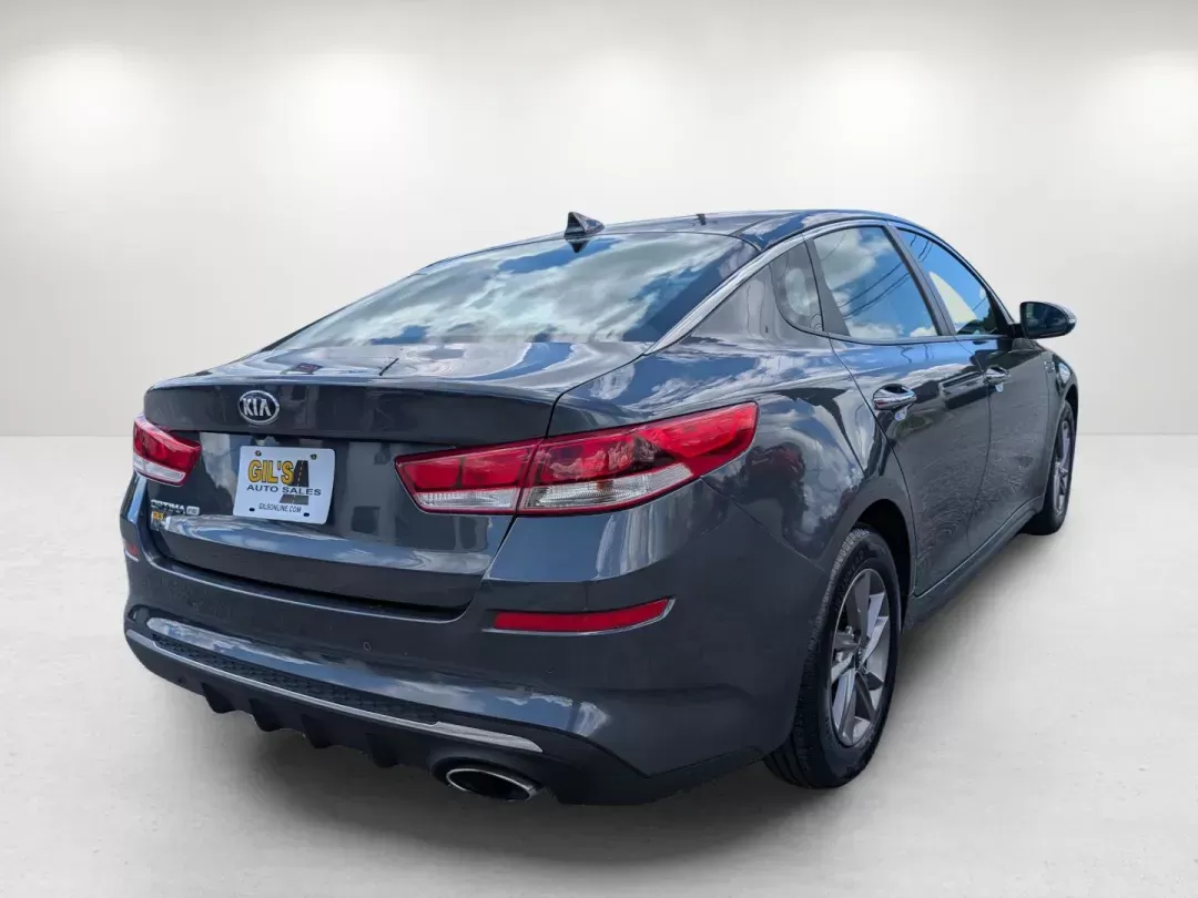 2020 /Black Kia Optima LX (5XXGT4L37LG) with an Regular Unleaded I-4 2.4 L/144 engine, 6-Speed Automatic w/OD transmission, located at 804 22nd Ave, Phenix City, AL, 36870, (334) 297-1860, 32.484749, -85.024475 - 2020 Kia Optima LX - Photo#4