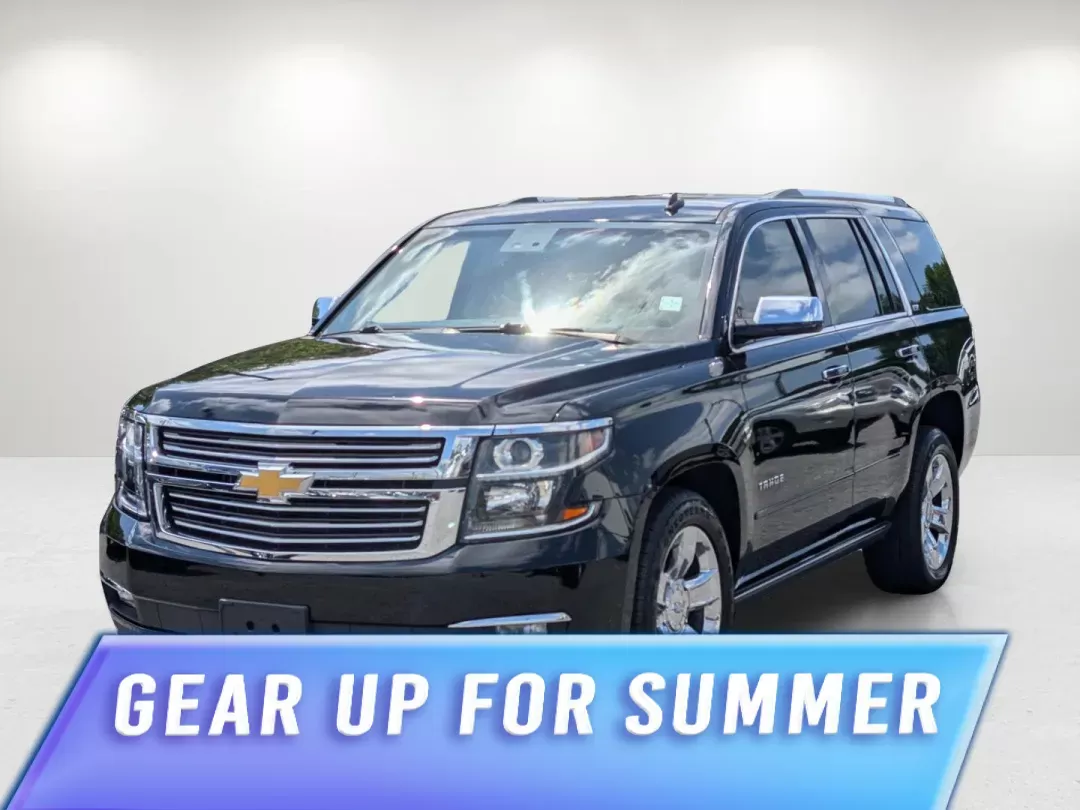 2015 /Jet Black Chevrolet Tahoe LTZ (1GNSCCKC1FR) with an Gas/Ethanol V8 5.3L/ engine, 6-Speed Automatic transmission, located at 1430 Gateway Drive, Opelika, AL, 36801, (334) 239-0944, 32.637871, -85.409790 - 2015 Chevrolet Tahoe LTZ - Photo#0