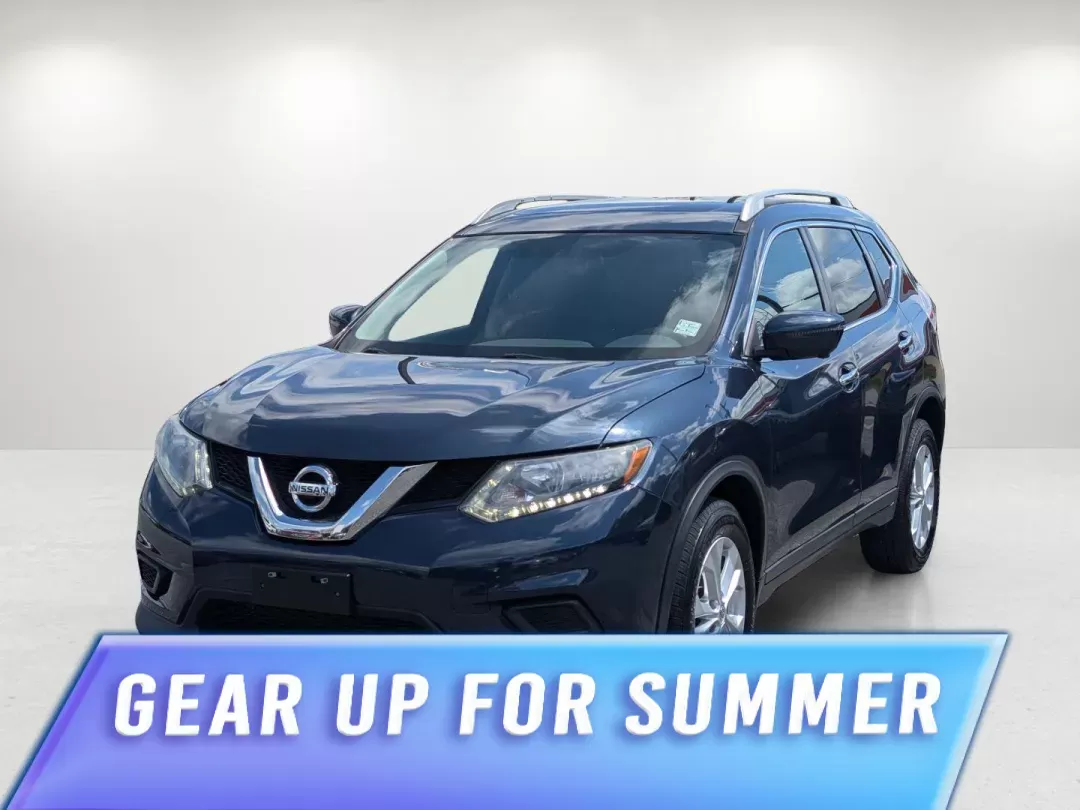 2016 /Charcoal Nissan Rogue SV (5N1AT2MV4GC) with an Regular Unleaded I-4 2.5 L/152 engine, 1-Speed CVT w/OD transmission, located at 1430 Gateway Drive, Opelika, AL, 36801, (334) 239-0944, 32.637871, -85.409790 - 2016 Nissan Rogue SV - Photo#0