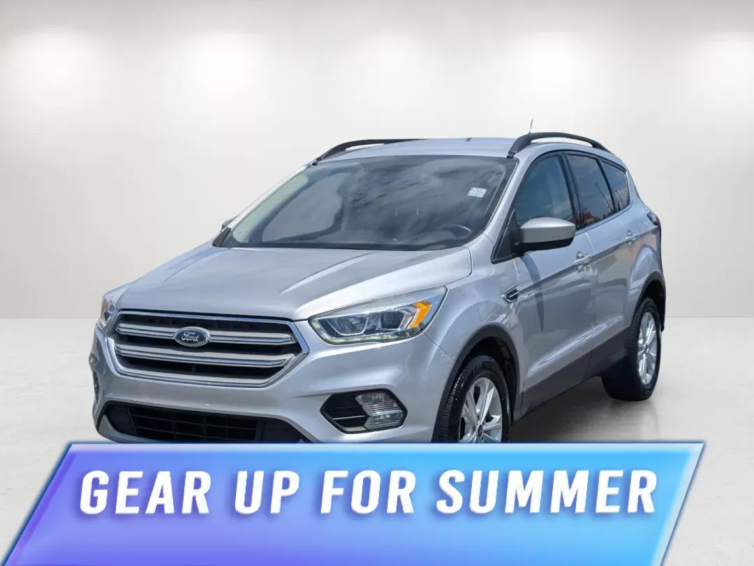 2018 Ford Escape SEL (1FMCU0HD7JU) with an Intercooled Turbo Regular Unleaded I-4 1.5 L/91 engine, 6-Speed Automatic w/OD transmission, located at 3959 U.S. 80 W, Phenix City, AL, 36870, (334) 297-4885, 32.469296, -85.135185 - 2018 Ford Escape SEL - Photo#0
