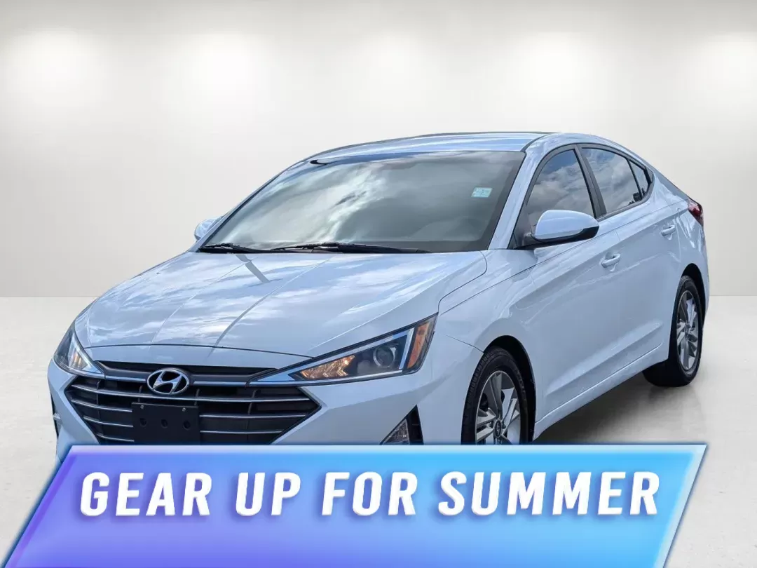 2020 /Black Hyundai Elantra SEL (5NPD84LF8LH) with an Regular Unleaded I-4 2.0 L/122 engine, 1-Speed CVT w/OD transmission, located at 3959 U.S. 80 W, Phenix City, AL, 36870, (334) 297-4885, 32.469296, -85.135185 - 2020 Hyundai Elantra SEL - Photo#0