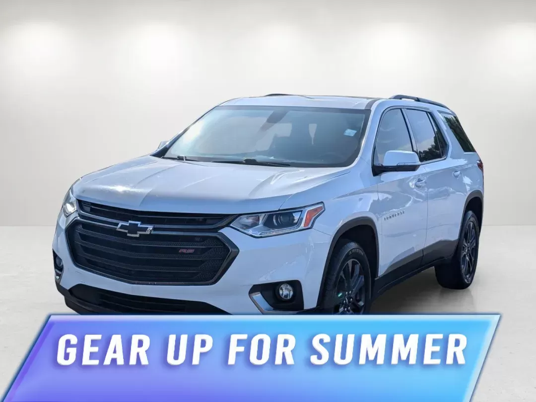 2019 /Jet Black Chevrolet Traverse RS (1GNERJKX0KJ) with an Turbocharged I4 2.0L/122 engine, 9-Speed Automatic transmission, located at 3959 U.S. 80 W, Phenix City, AL, 36870, (334) 297-4885, 32.469296, -85.135185 - 2019 Chevrolet Traverse RS - Photo#0