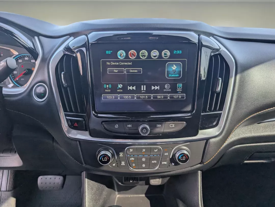 2019 /Jet Black Chevrolet Traverse RS (1GNERJKX0KJ) with an Turbocharged I4 2.0L/122 engine, 9-Speed Automatic transmission, located at 3959 U.S. 80 W, Phenix City, AL, 36870, (334) 297-4885, 32.469296, -85.135185 - 2019 Chevrolet Traverse RS - Photo#14