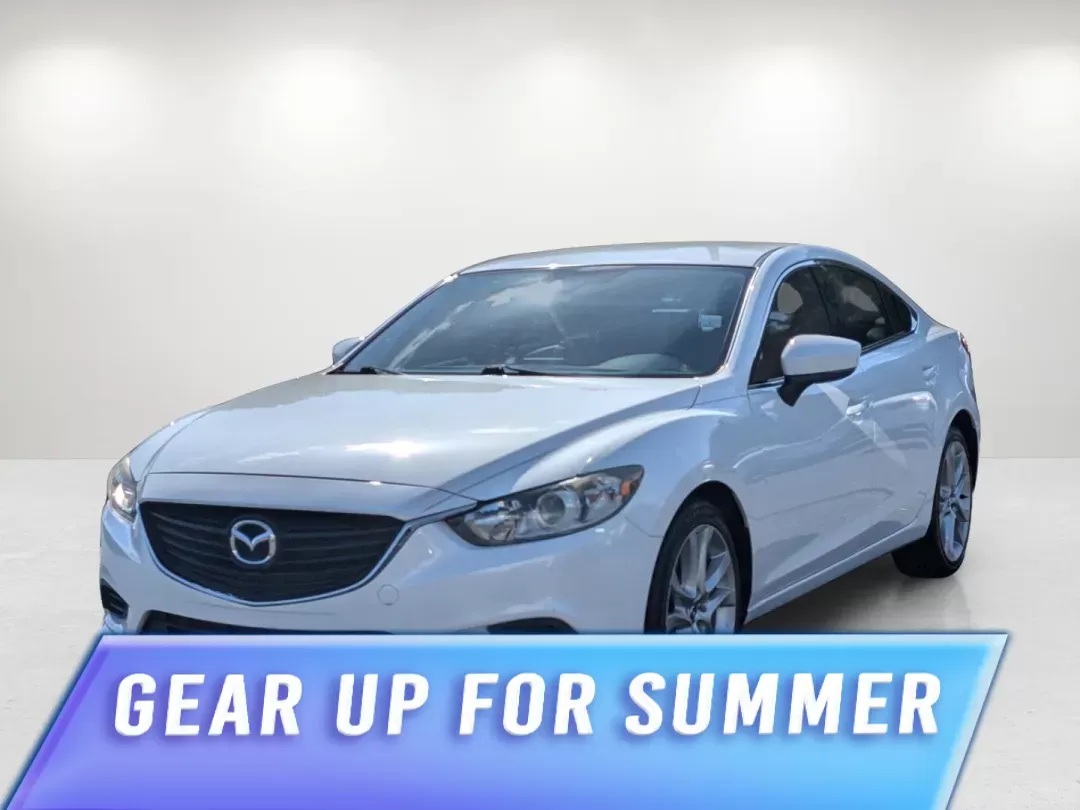2017 /Black Mazda Mazda6 Touring (JM1GL1V50H1) with an Regular Unleaded I-4 2.5 L/152 engine, 6-Speed Automatic w/OD transmission, located at 3959 U.S. 80 W, Phenix City, AL, 36870, (334) 297-4885, 32.469296, -85.135185 - 2017 Mazda Mazda6 Touring - Photo#0