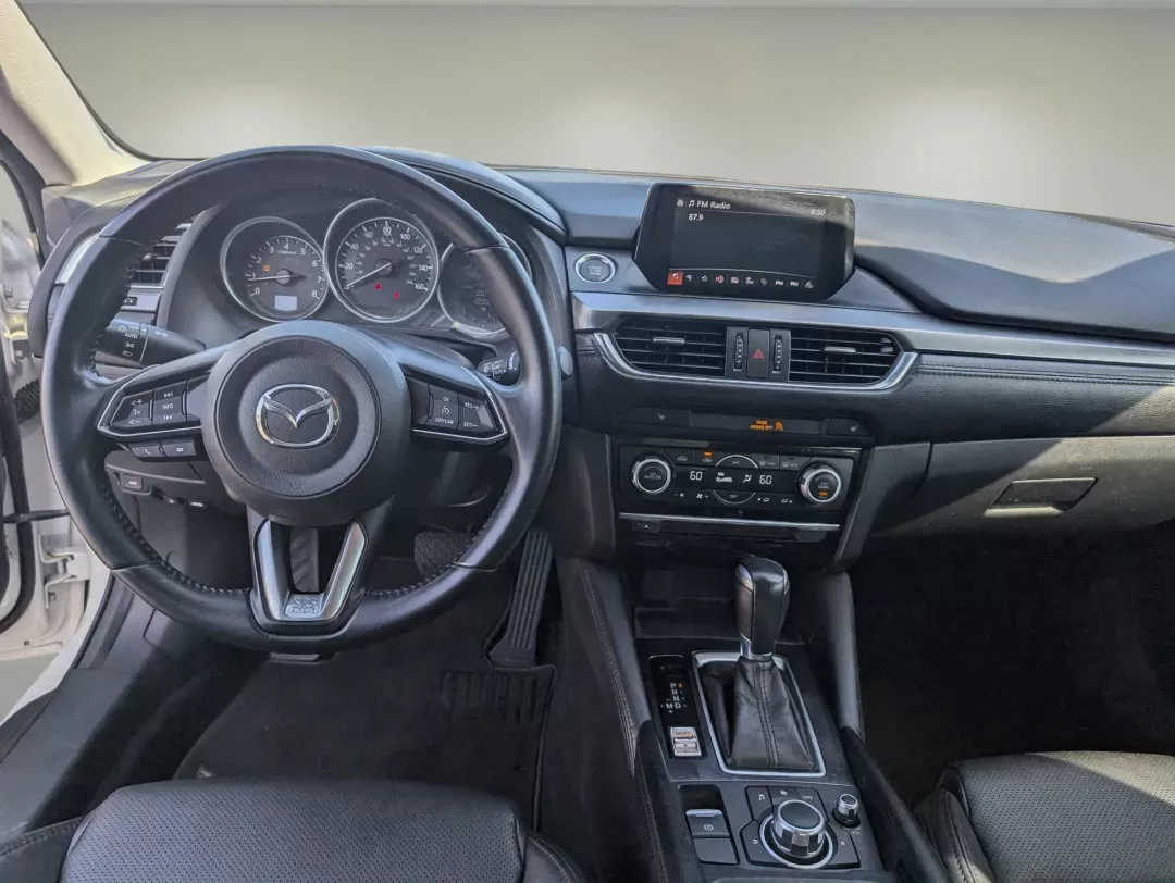 2017 /Black Mazda Mazda6 Touring (JM1GL1V50H1) with an Regular Unleaded I-4 2.5 L/152 engine, 6-Speed Automatic w/OD transmission, located at 3959 U.S. 80 W, Phenix City, AL, 36870, (334) 297-4885, 32.469296, -85.135185 - 2017 Mazda Mazda6 Touring - Photo#11