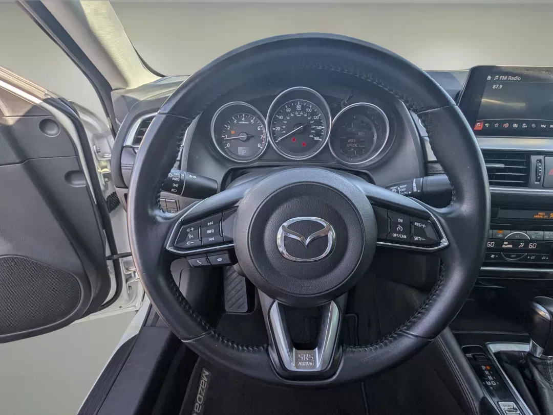 2017 /Black Mazda Mazda6 Touring (JM1GL1V50H1) with an Regular Unleaded I-4 2.5 L/152 engine, 6-Speed Automatic w/OD transmission, located at 3959 U.S. 80 W, Phenix City, AL, 36870, (334) 297-4885, 32.469296, -85.135185 - 2017 Mazda Mazda6 Touring - Photo#14