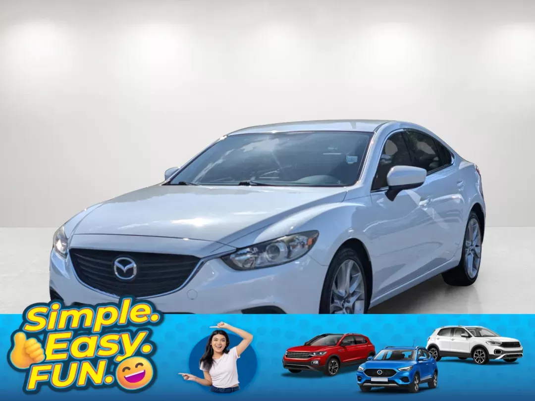 2017 /Black Mazda Mazda6 Touring (JM1GL1V50H1) with an Regular Unleaded I-4 2.5 L/152 engine, 6-Speed Automatic w/OD transmission, located at 1430 Gateway Drive, Opelika, AL, 36801, (334) 239-0944, 32.637871, -85.409790 - 2017 Mazda Mazda6 Touring - Photo#0